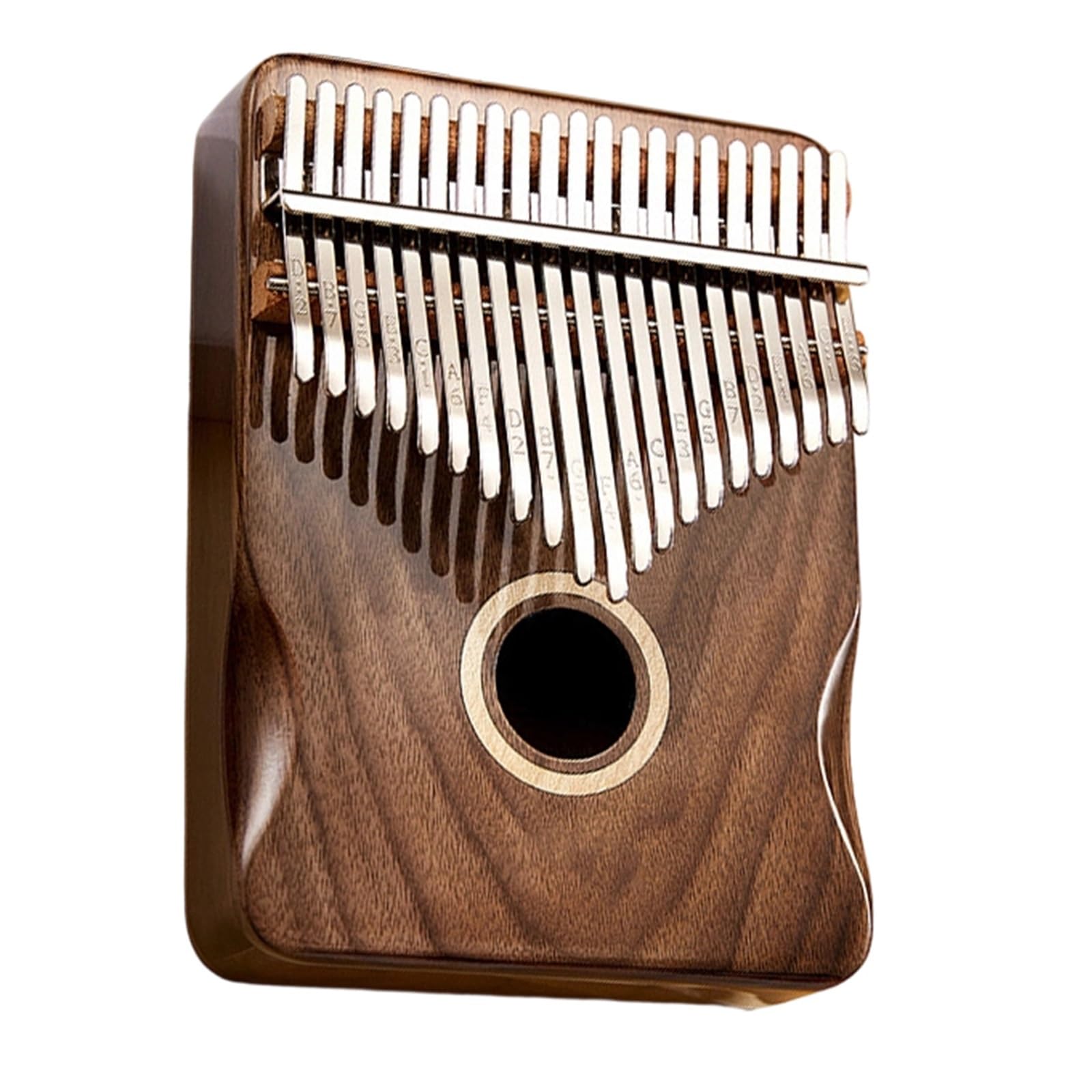 Instrumento De Práctica Para Principiantes Kalimba De 17 Y 21 Tonos Para Actuación Profesional Instrumentos Musicales Kalimba(21 walnut)