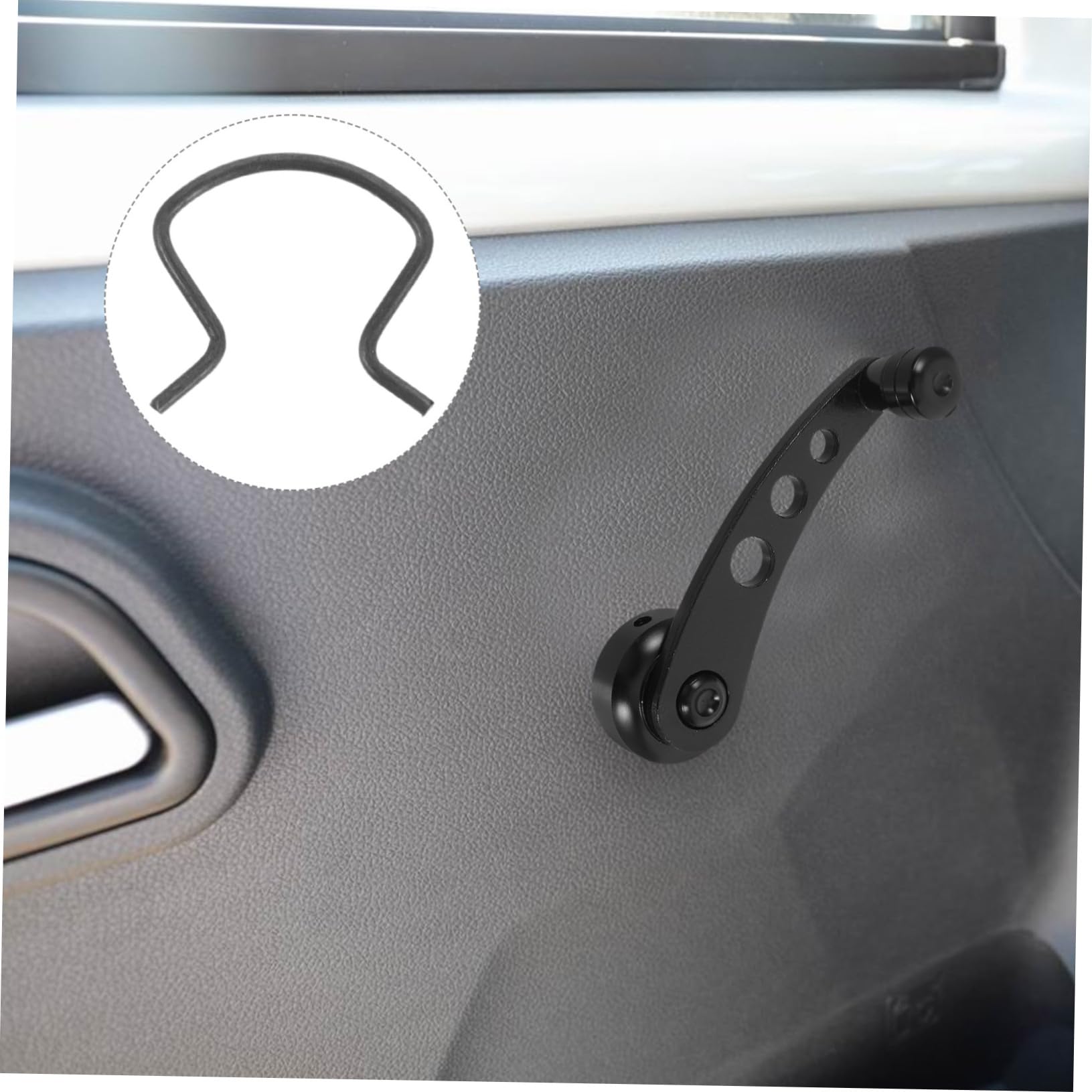 Clip Fissaggio Maniglia Finestrino Auto In Metallo (8 Pezzi) - Universale 76980 - 2