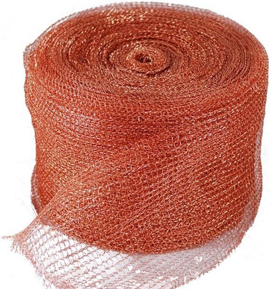 Copper Mesh,for Mouse Rat Rodent Control, Snail Repel Control, Slugs Expeller, Snake Control,Bat Control,Insect Control,6 Metre,100% Copper