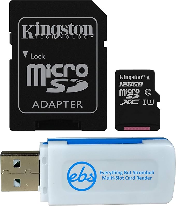 Kingston 128GB SDXC Micro Canvas Select Memory Card and