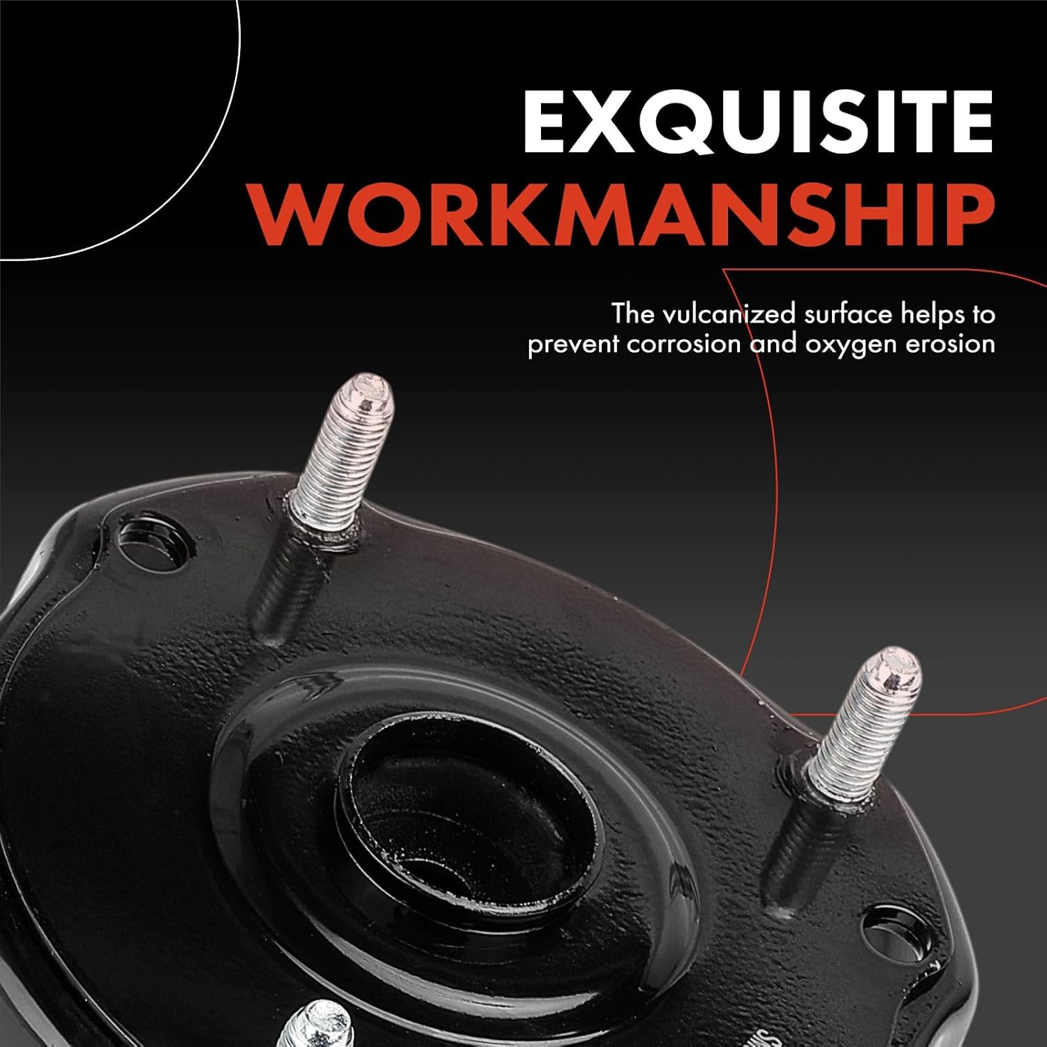 A-Premium Front Suspension Strut Mounts Compatible with Mercedes-Benz CLS500 2006, CLS55 AMG 2006, CLS63 AMG 2007-2011, E320 2003-2006, E350 2006-2009, E500 2006, E55 AMG 2003/2006, E63 AMG 2007-2009