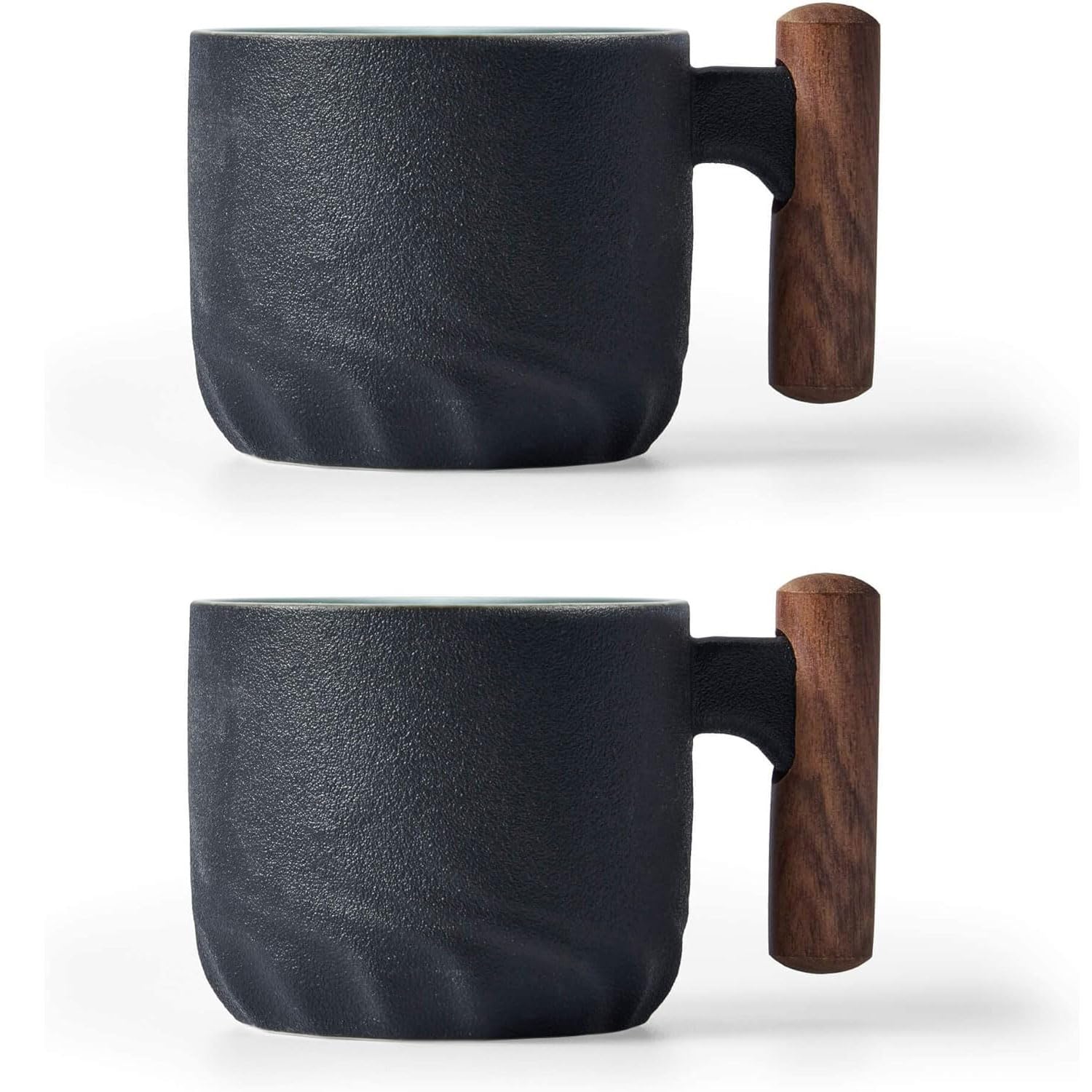 2 Keramik Espressotassen Mit Henkel - Dickwandige Mini Tassen Für Kaffee & Tee