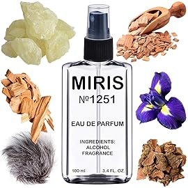 MIRIS No. 1251, Inspired by Intense So Iris, Long-Lasting Unisex Eau de Parfum for Women & Men, Spray 3.4 Fl Oz / 100 ml