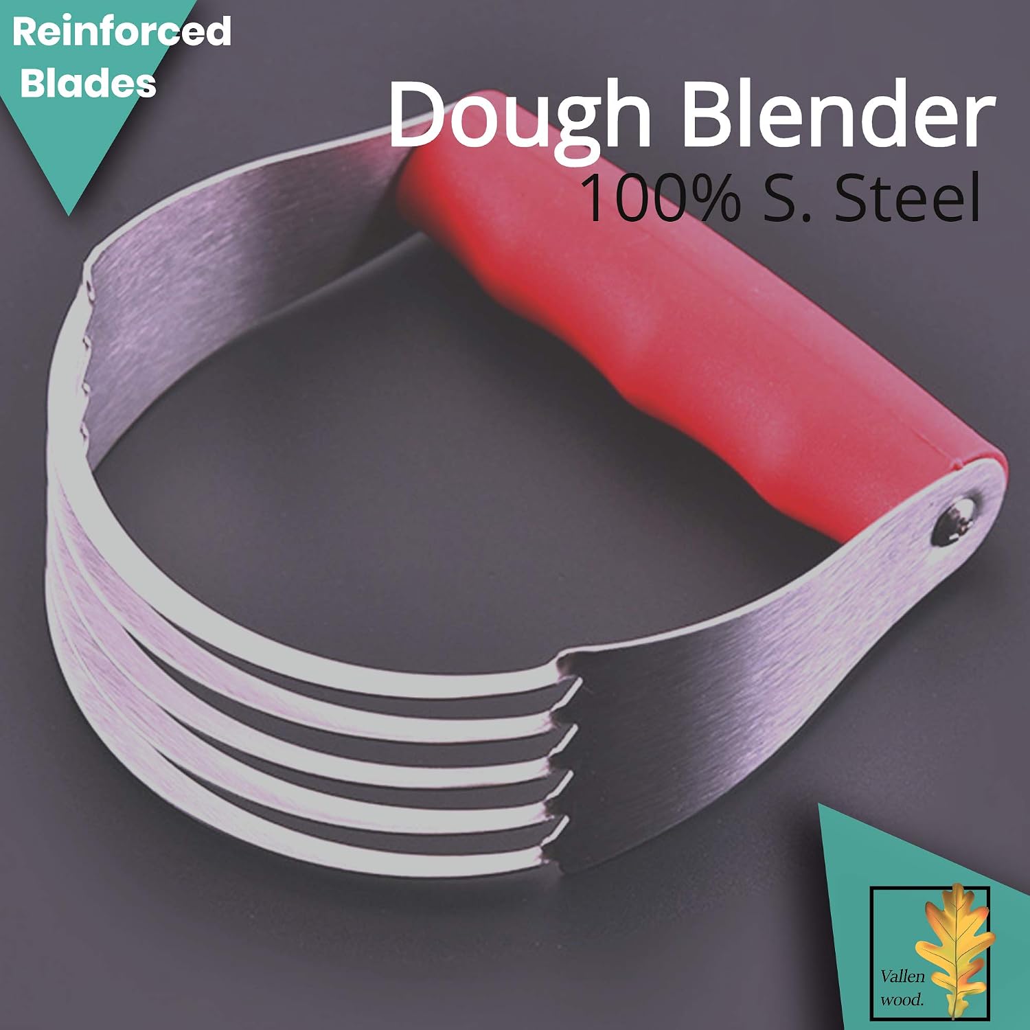 3 Pieces Baking Set: 1.1 lb. Pie Weights, Silicone Crust Adjustable Edge Protector Shield And Dough Blender. Great Value! Pie Beans Weights Stones Ceramic Pan. By Vallenwood!