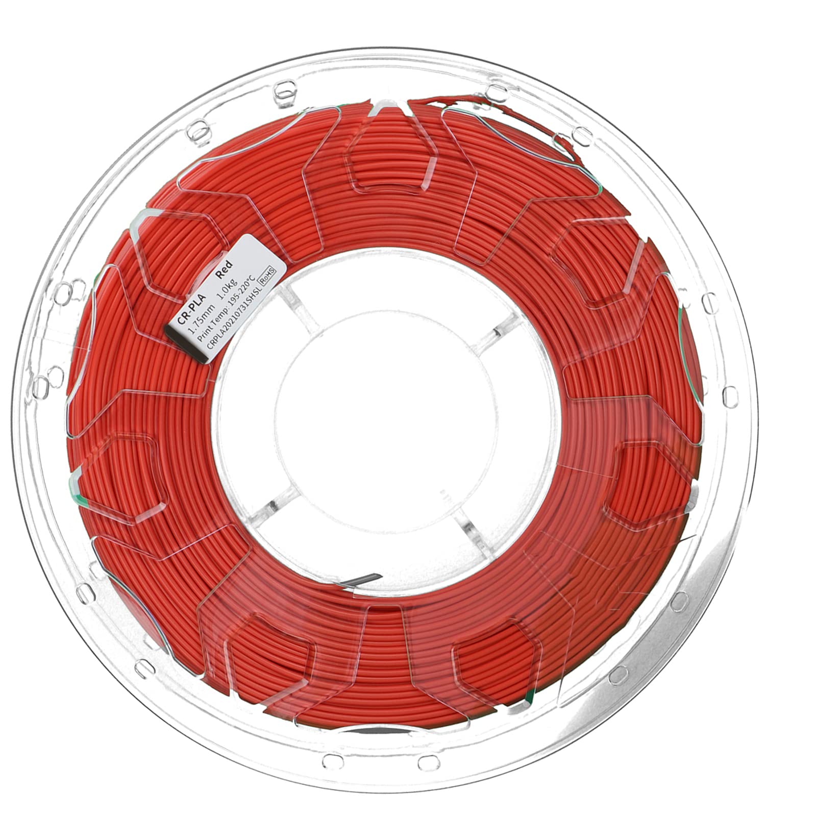 Cocoarm 1,75 Mm PLA 3D-Druckerfilament, Geringe Schrumpfung (Rot)