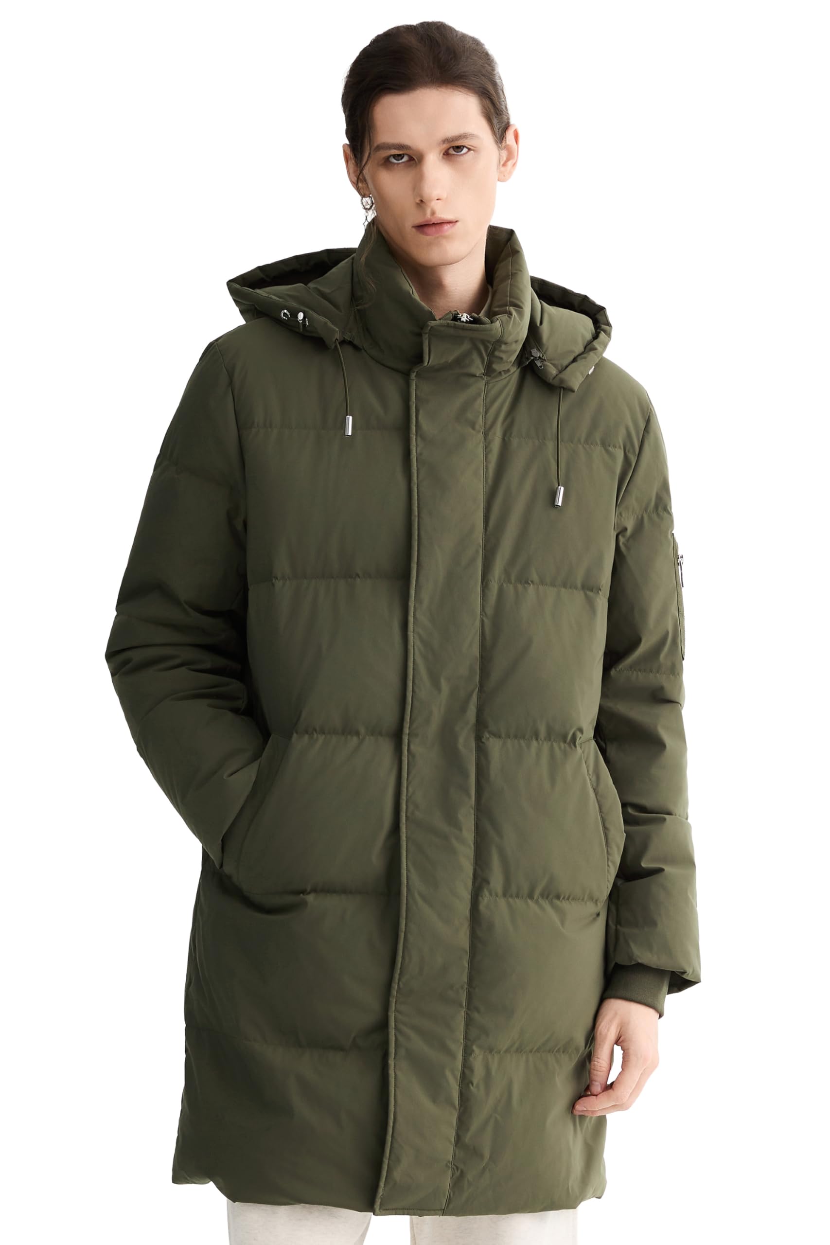 Orolay Men’s Thickened Down Jacket Winter Warm Down Coat