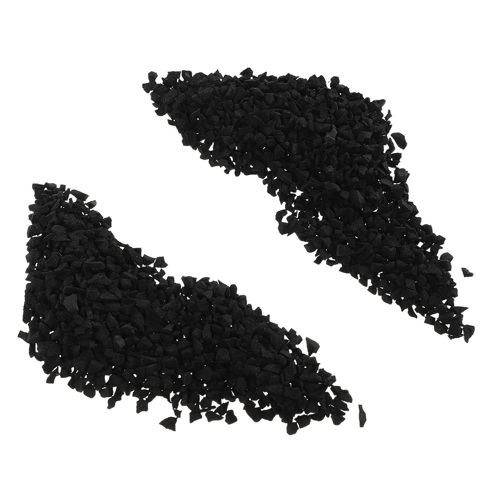 Ciieeo Rubber Mulch Granules Turf Filler 1kg Bag for Athletic Field and Playground Ground