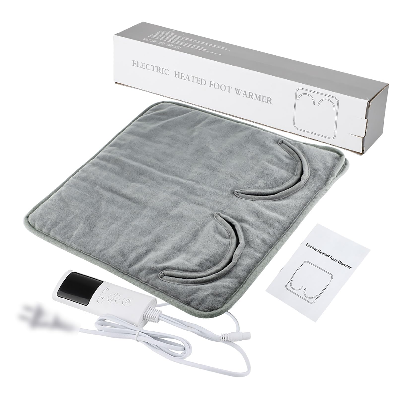 Coussin chauffant électrique lavable pour pieds cou et épaules - 8