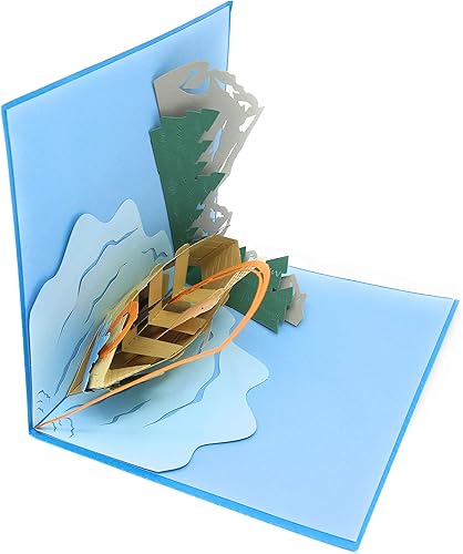 Vista 45 de PopLife Jeep Truck 3D Pop Up Card para todas las ocasiones - regalo del día del padre, graduación, felicitaciones, jubilación, aniversario - SUV