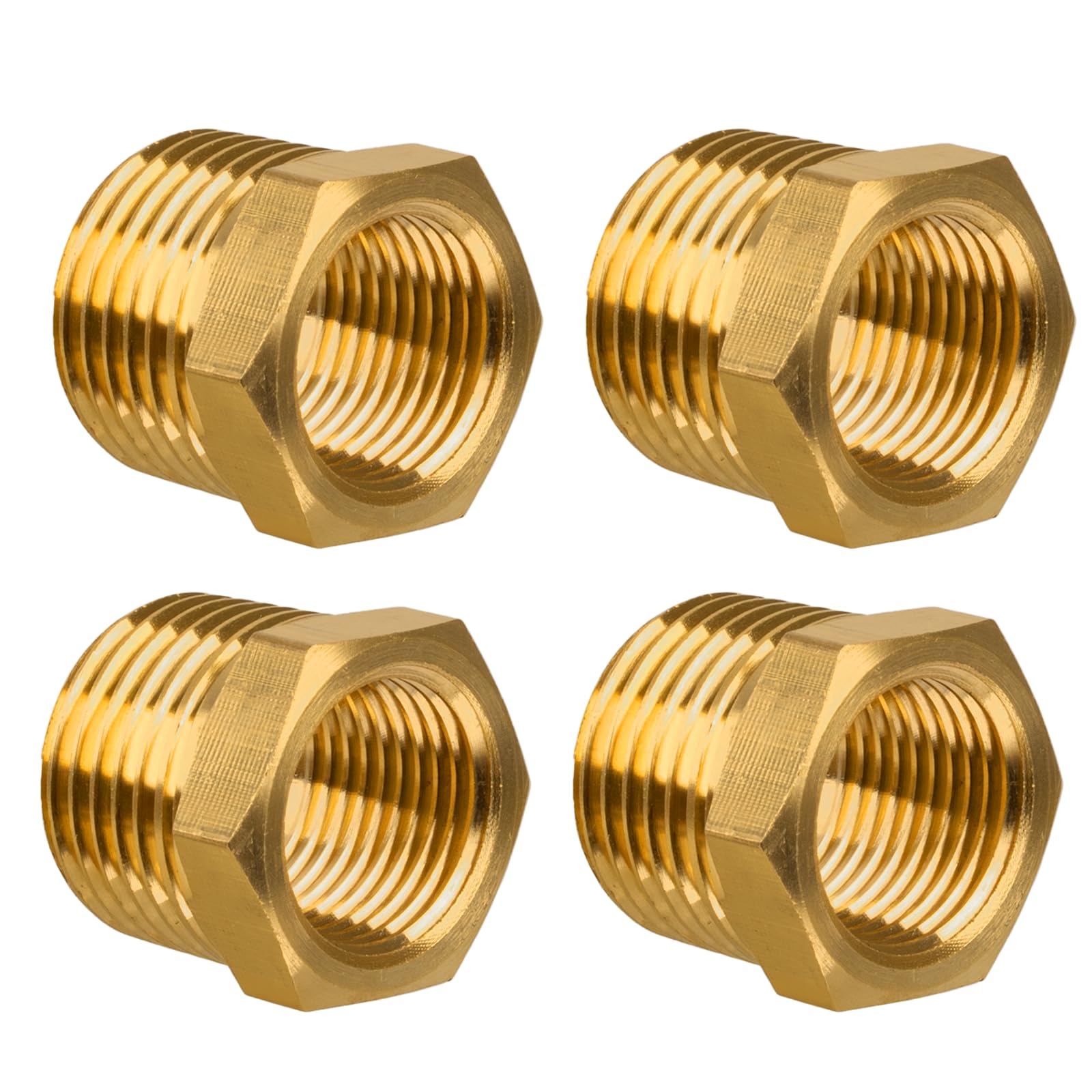 KOOTANS Brass Reducer Pipe Fitting Adapter Set - View #4