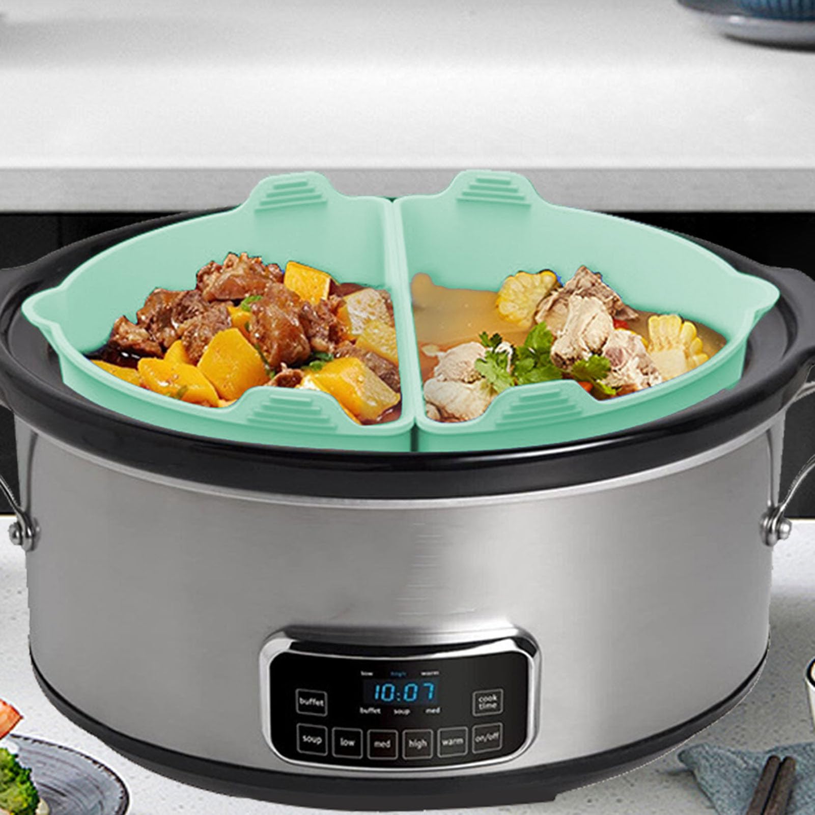 Silicone Binnenvoering Voor De Slowcooker,1 Paar Keukengadget