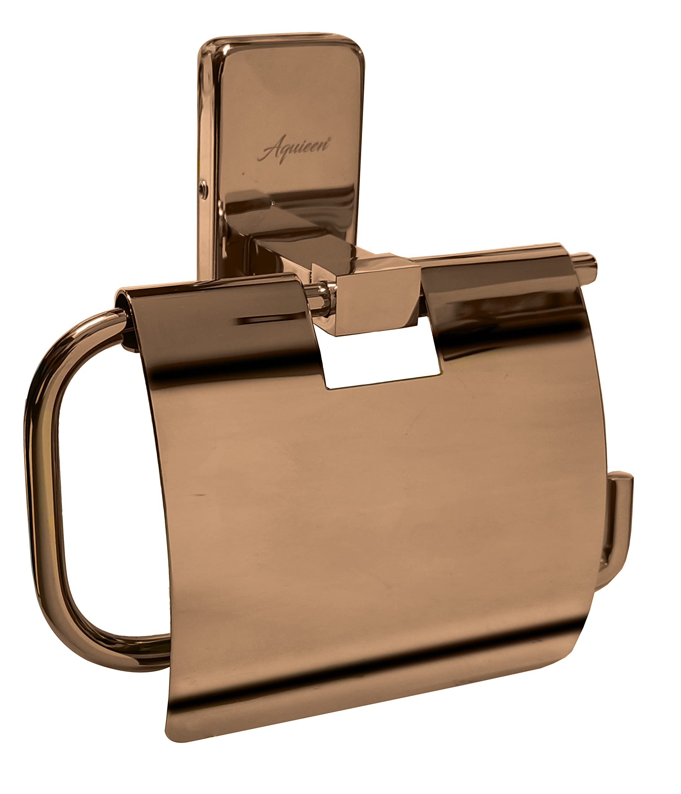 Aquieen Stainless Steel Toilet Paper Holder with Flap Cover (Rose Gold) (B0B676L192) Amazon Price History, Amazon Price Tracker