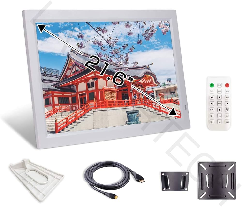 LANCERTECH_IPS高画質大画面 21.6インチ_デジタルフォトフレーム LANCERTECH_IPS高画質大画面 21.6インチ_デジタルフォトフレーム