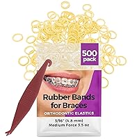 Vista 16 de Bandas de goma de ortodoncia para aparatos ortopédicos – Bandas elásticas de goma de dientes de alta calidad para aparatos ortopédicos, arreglar