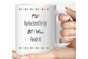Ptsd Awareness Coffee Mug: Honor Ptsd Warriors with Humorous Inspiration