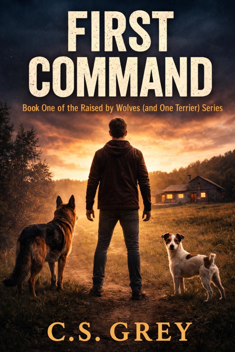 First Command: Book One of the Raised by Wolves (and One Terrier) Series