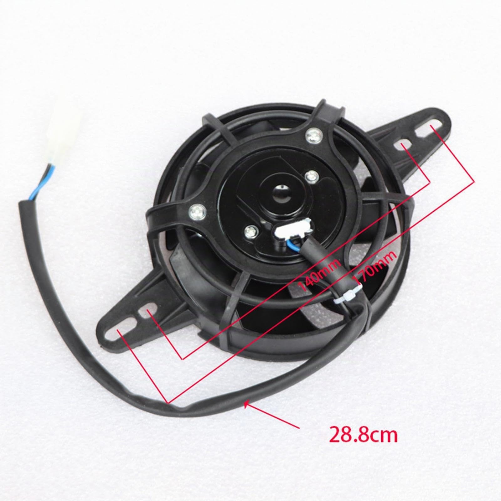 Radiateur Ventilateur de Refroidissement Refroidisseur d'huile 12V DC 250 Motos Quad aessoire véhicules Tout-Terrain Moto Ventilateur de