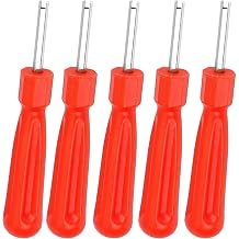 5 PCS Valve Core Remover Tool, Valve Core Removal Tool, Car Tyre Valve Removal Tool, Tyre Valve Repair Kit, for Car Bicycle Auto
