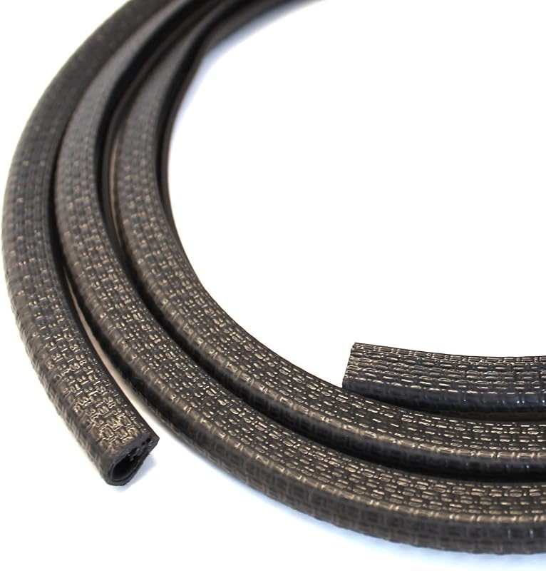 Perfil de Acabamento Preto Seal Rubber para Borda de 1,59 cm – 91,44 cm