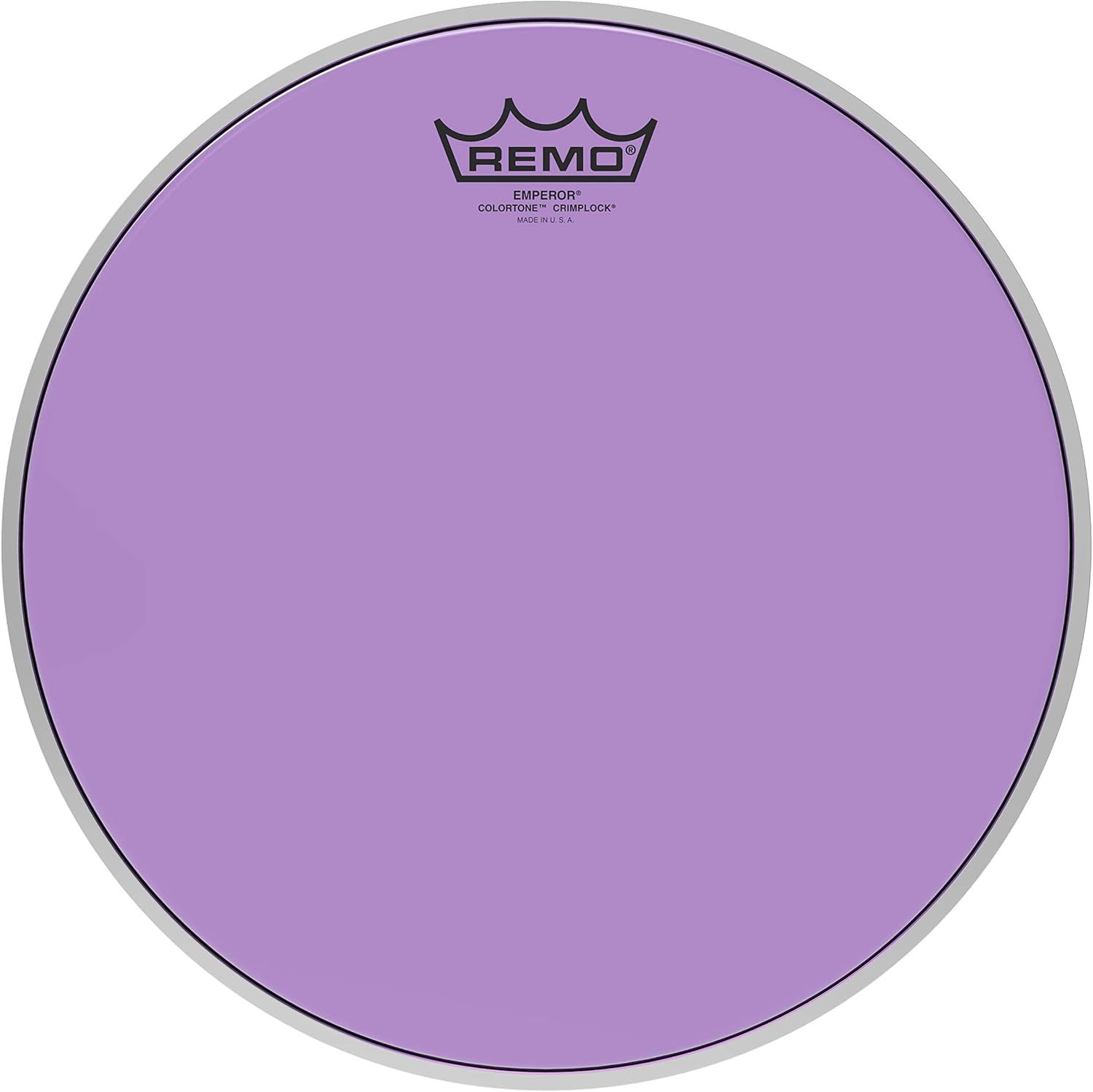 Remo Emperor Colortone Crimplock Purple Tenor Drumhead 12" (BE-0312-CT-PUMP)