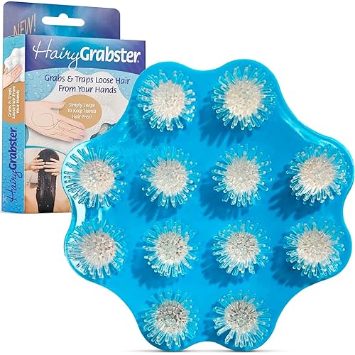 Como se vio en Shark Tank - Atrapapelos para Desagüe de Ducha, Tapón Atrapapelos Protector de Desagüe de Bañera y Alternativa a Cubierta de Desagüe,