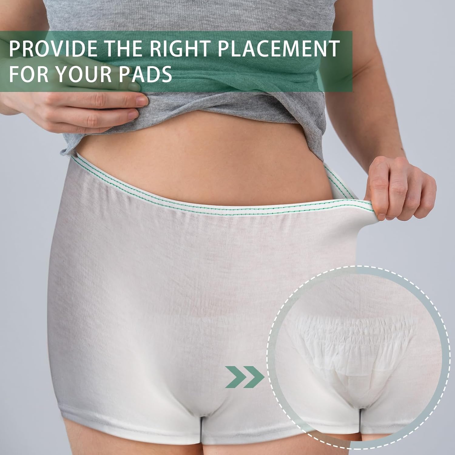 30 Pcs Disposable Mesh Postpartum Underwear Women Panty Breathable Maternity Underwear Care Stretchy Panties(L-XL) - Image 6