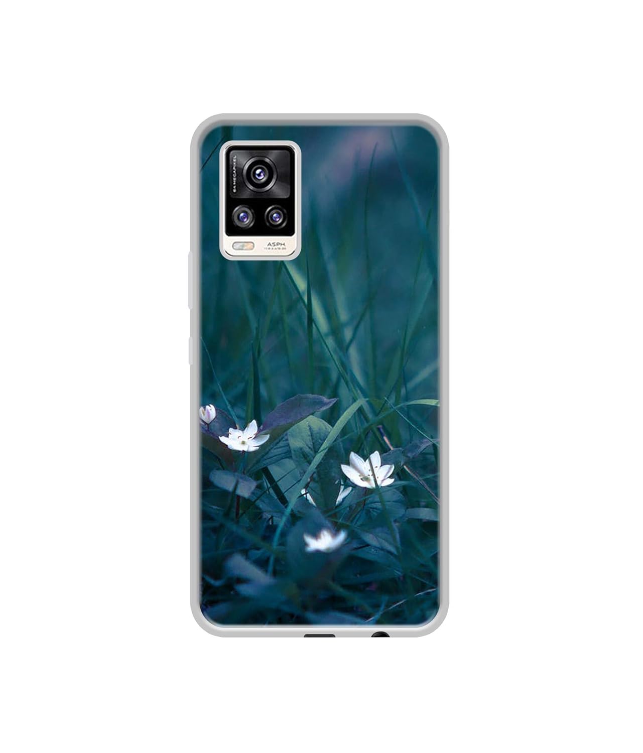 Amazon Brand – Solimo Designer White Flower UV Printed Soft Back Case Mobile Cover for Vivo V20 offers donot miss Amazon Brand – Solimo Designer White Flower UV Printed Soft Back Case Mobile Cover for Vivo V20 offers donot miss