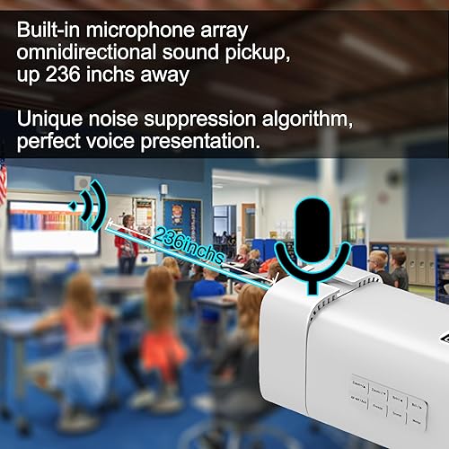 Miniatura 4 de Cámara de caja, cámaras Bullet 20X, sistema de cámara 4K con micrófono USB/SDI con botones de operación, soporta control remoto infrarrojo y control