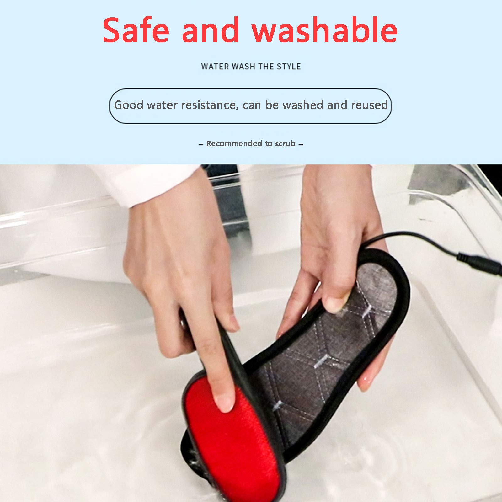 Semelles De Chaussures Chauffantes USB Semelles Th... – Grandado