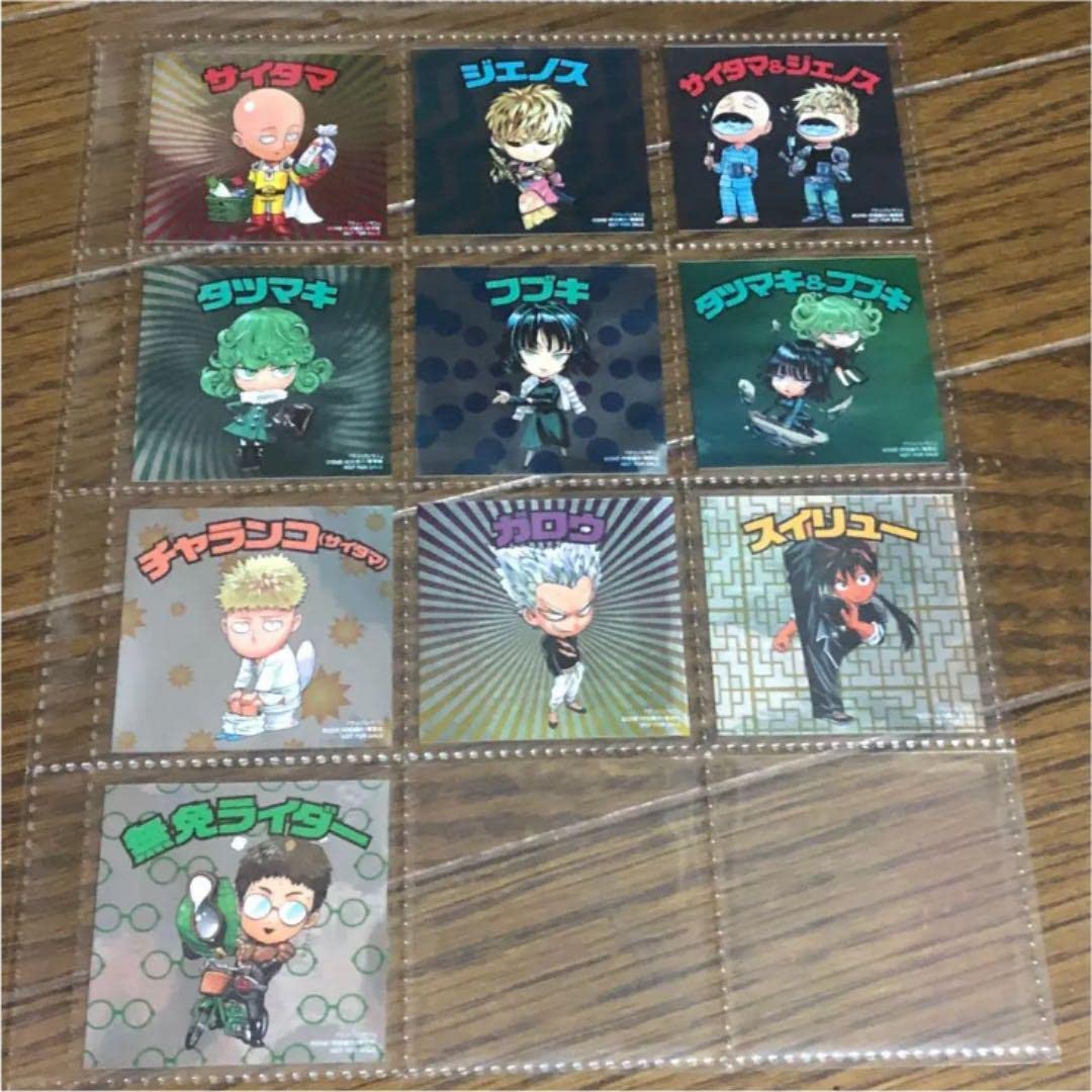Amazon.co.jp: ワンパンマン 原作絵 ビックリマン風ステッカー シール