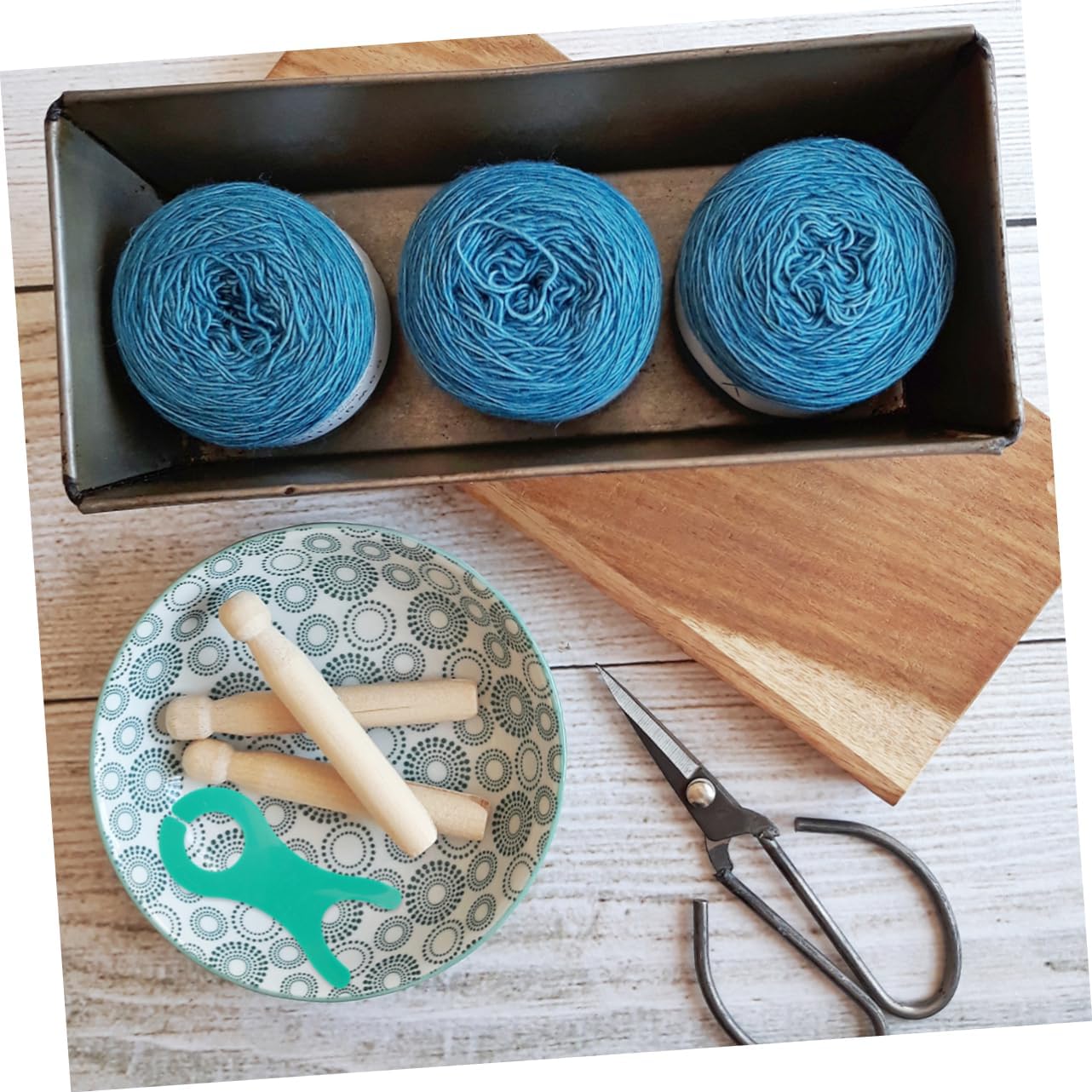 SHINEOFI 20pcs Portable Woolen Winding Board Set for Crafting Creative Winding Plate Board Easy Storage for Knitting and DIY Projects