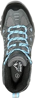 NORTIV 8 Women's Hiking Boots Waterproof Walking Boots for Trekking Camping Backpacking Outdoor Hiking Shoes