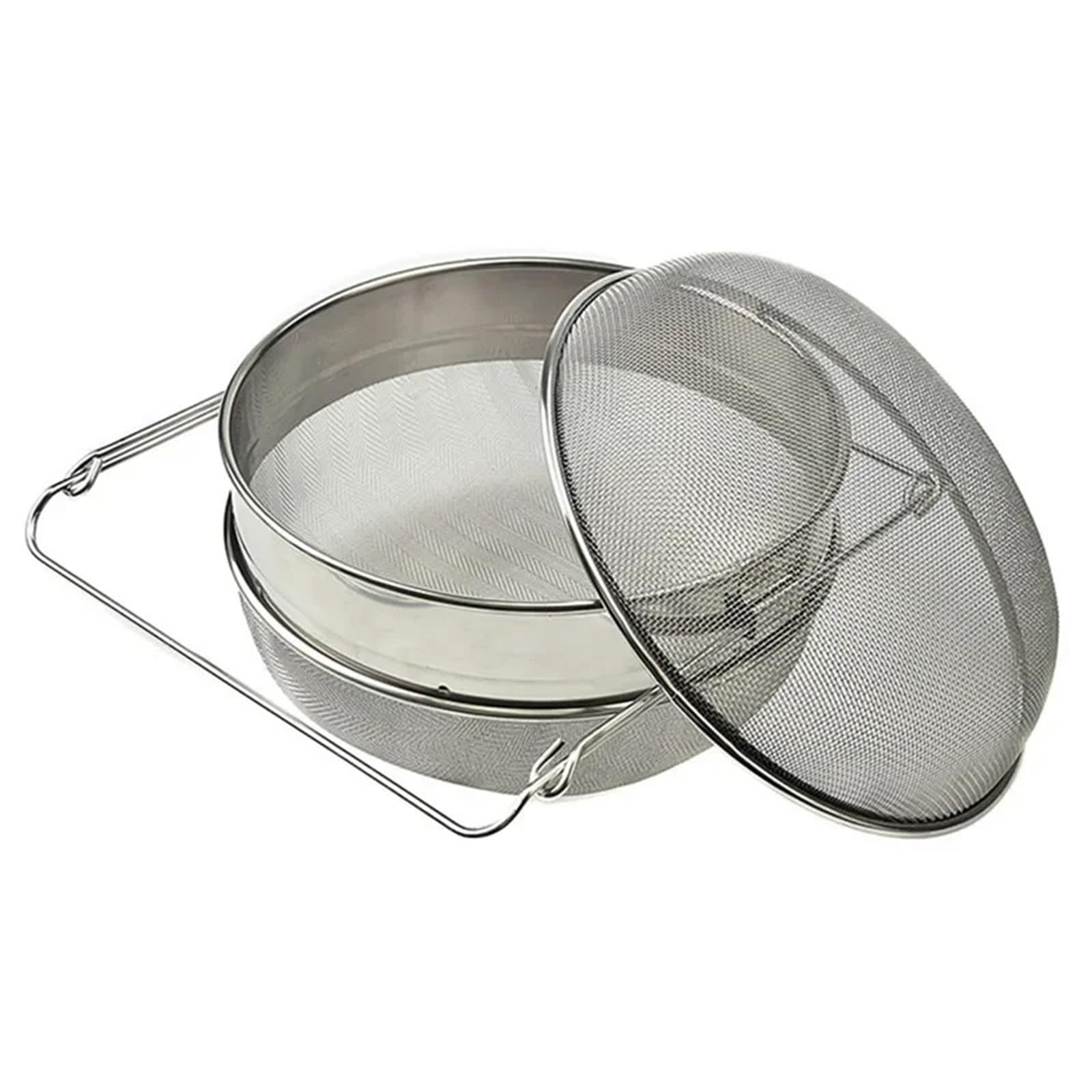 Dcdcd One Color Beekeeping Honey Bee Strainer Double Straining Yogurt Strainer Practical Tools For Beekeeper Supplies Bee Tools