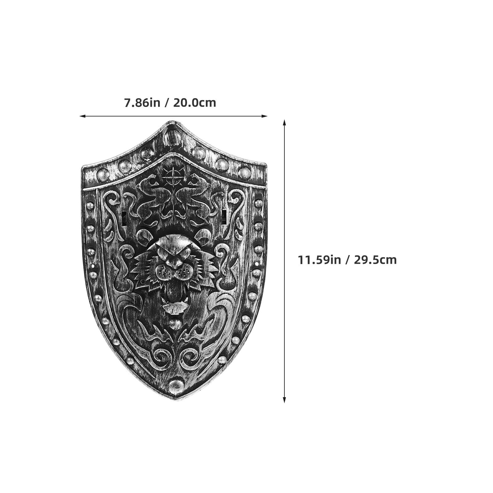 Angoily Shield Toy, 2PCS Medieval Knight Costume Kids Accessories - Image 3