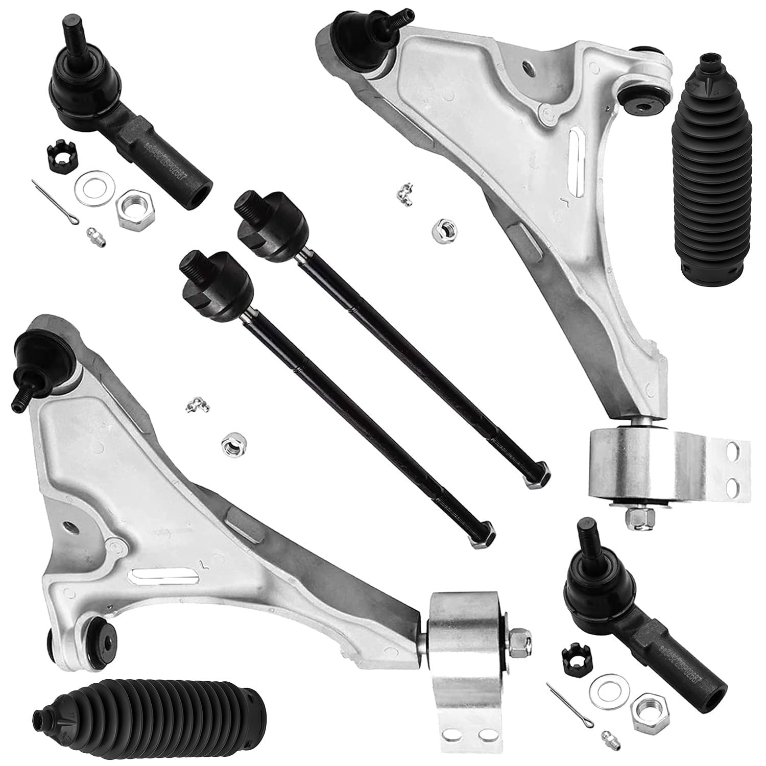 Detroit Axle - 8pc Front End Suspension Kit for 2006-2011 Buick Lucerne