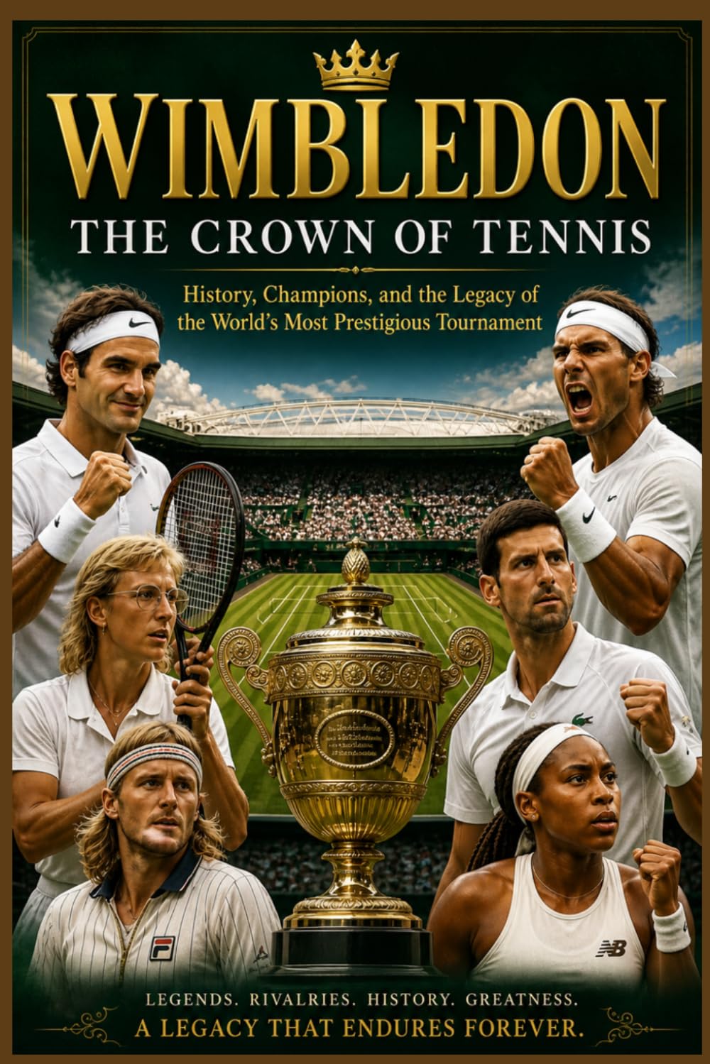 Wimbledon: The Crown of Tennis: History, Champions, and the Legacy of the World’s Most Prestigious Tournament