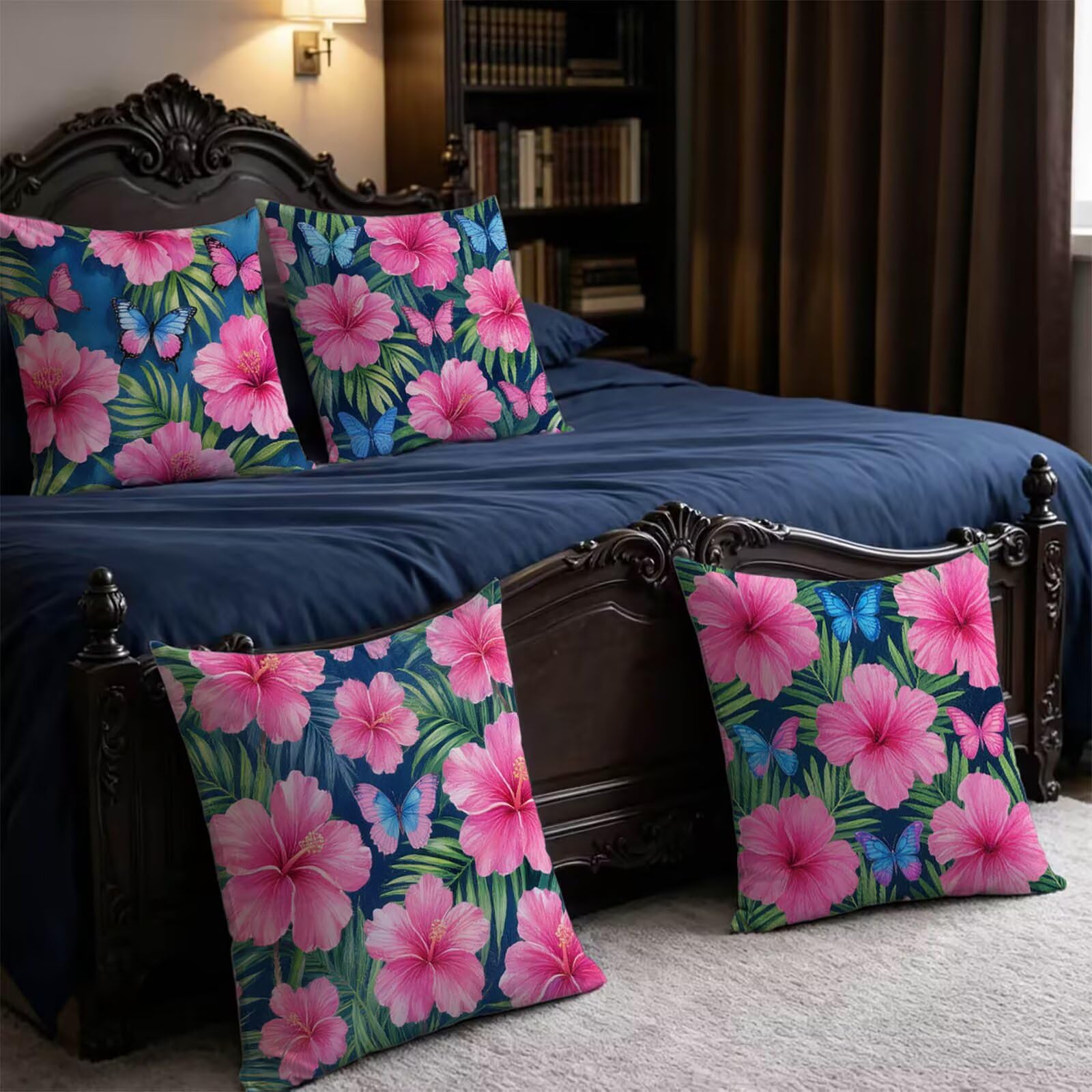 Butterfly Outdoor Kissenbezug 60x60cm Wasserdicht Kopfkissenbezug THDZ2660