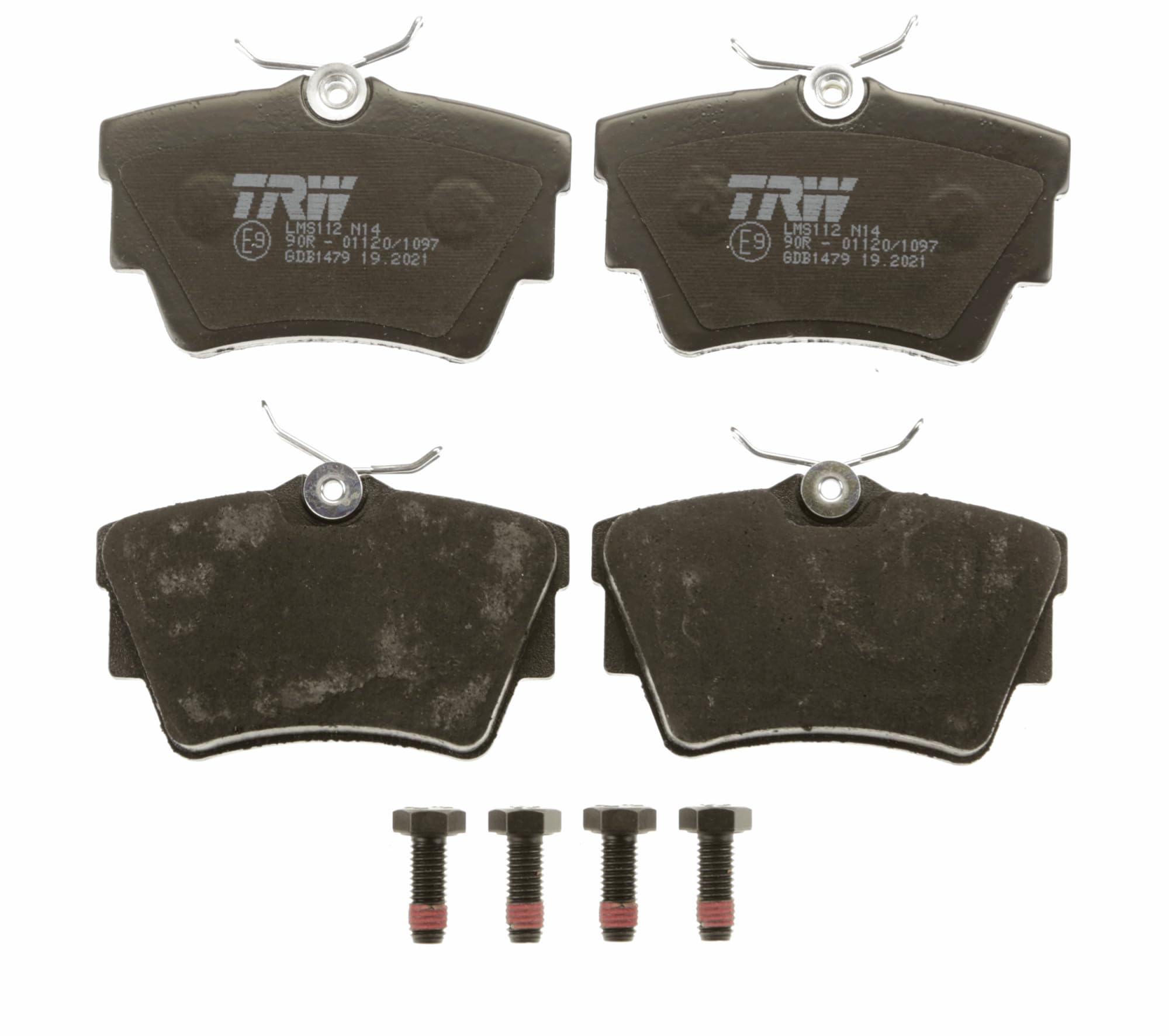 TRW GDB1479 Kit De Plaquettes De Frein Frein à Disque COTEC pour Renault Trafic III Fourgon (FG_) 2014 - Essieu Arrière et autre