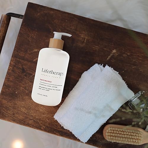 Miniatura 9 de Lifetherapy Loción hidratante para manos y cuerpo  Loción ligera no grasosa hecha con manteca de karité (molida)