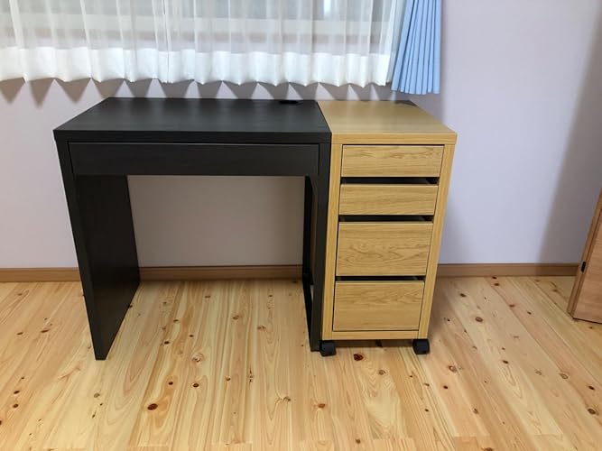 Amazon.co.jp: IKEA/イケア MICKE/ミッケ デスク73x50 cm オーク調