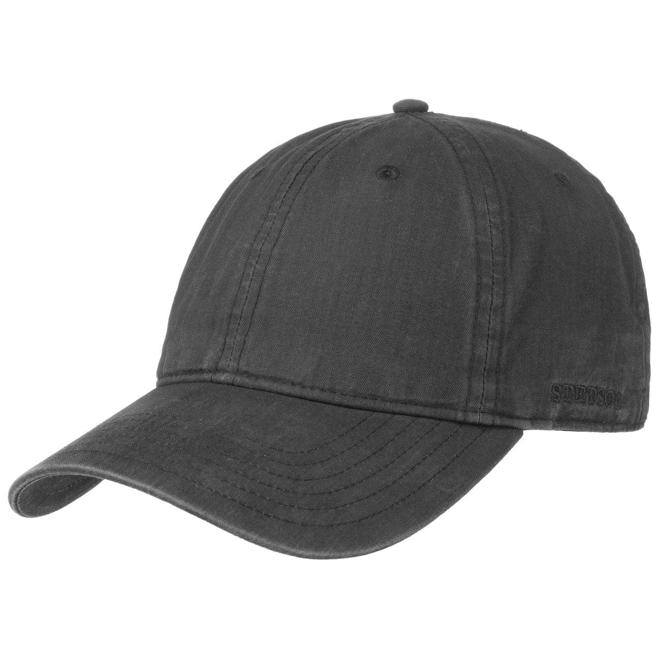Stetson Gorra Béisbol Ducor Sun Guard Mujer/Hombre - de algodón Fitted Cap protección Solar con Visera, Cerrado por atrás Primavera/Verano
