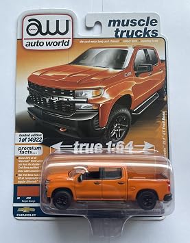 Auto World 2020 Chevrolet Silverado Z71 LT Trail Boss,Replica,AWSP089A
