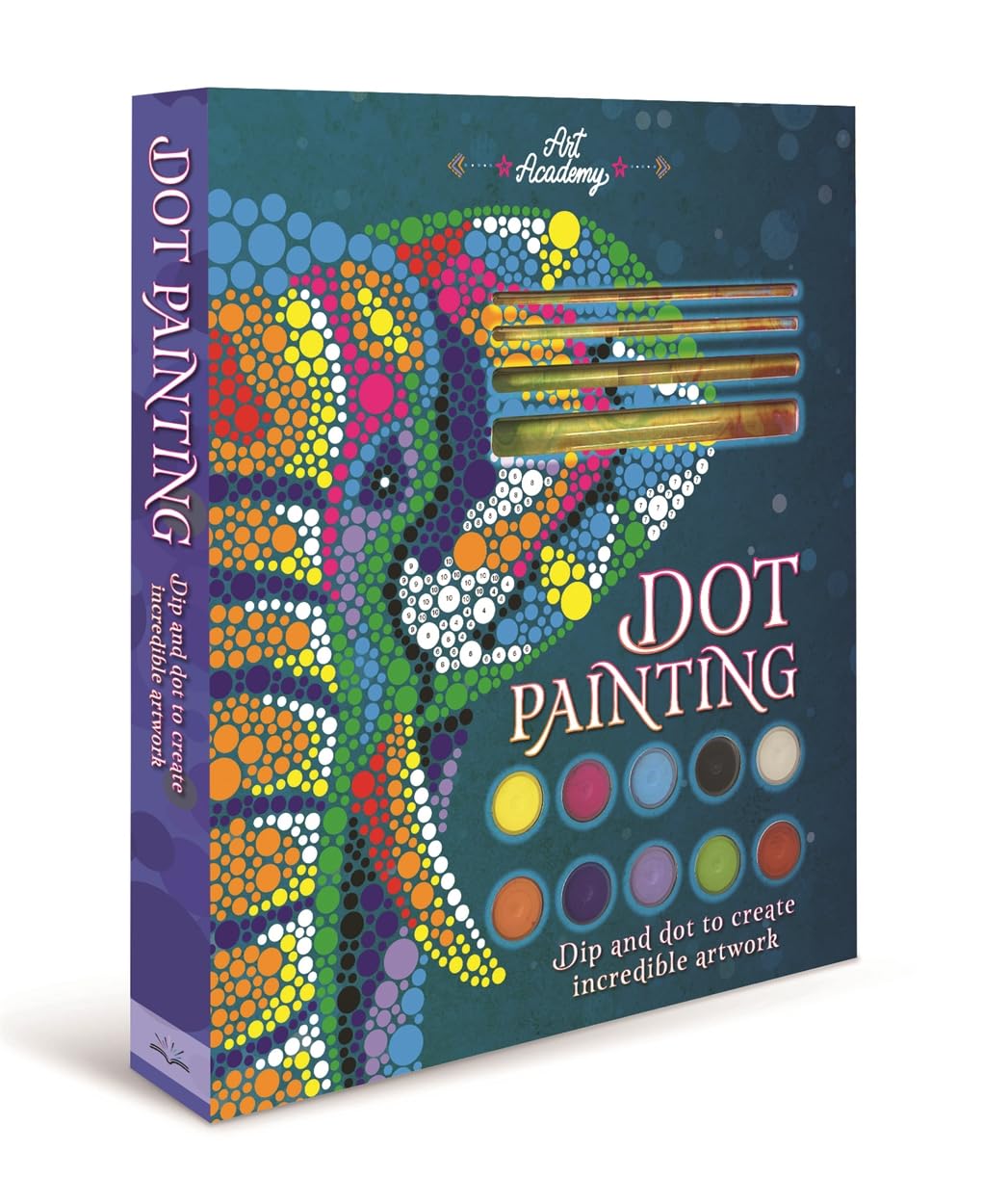 Dot Painting (With a step-by-step guide and artist's tools)