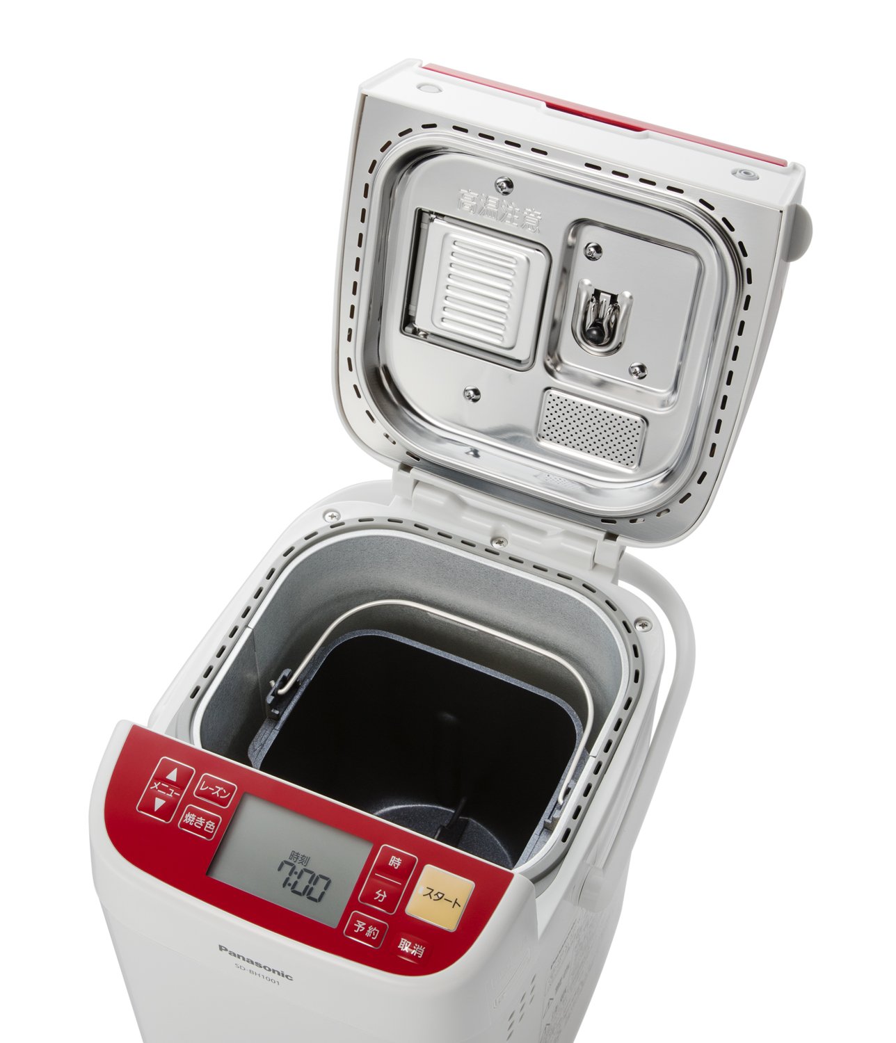 Amazon.com: Panasonic Bread Maker Home Bakery Loaf Type Red Sd  