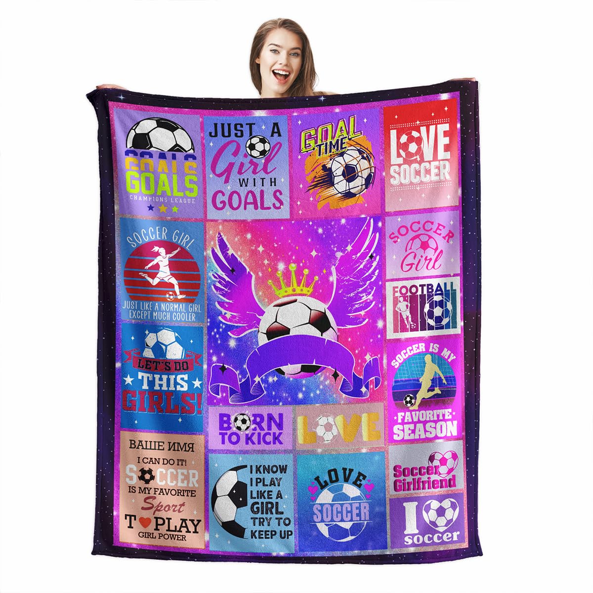 Couverture polaire pour garçons grand plaid cadeau anniversaire