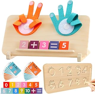 Montessori-Rechenspiel aus Holz, ab 3 Jahren