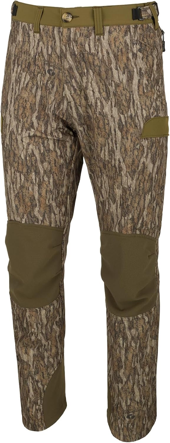 Drake Men's Tech Stretch Turkey Breathable Lightweight Moisture-Wicking Adjustable Waist Camouflage Waterfowl Hunting Pants