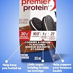 Premier Protein Shake, Cookies & Cream, 30g Protein, 1g Sugar, 11 fl oz Pack of 10
