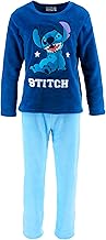 Disney Stitch Pajamas for Women, 2 Piece Pajamas Set Top and Long Velvet Pants for Women, Gift for Women and Teens