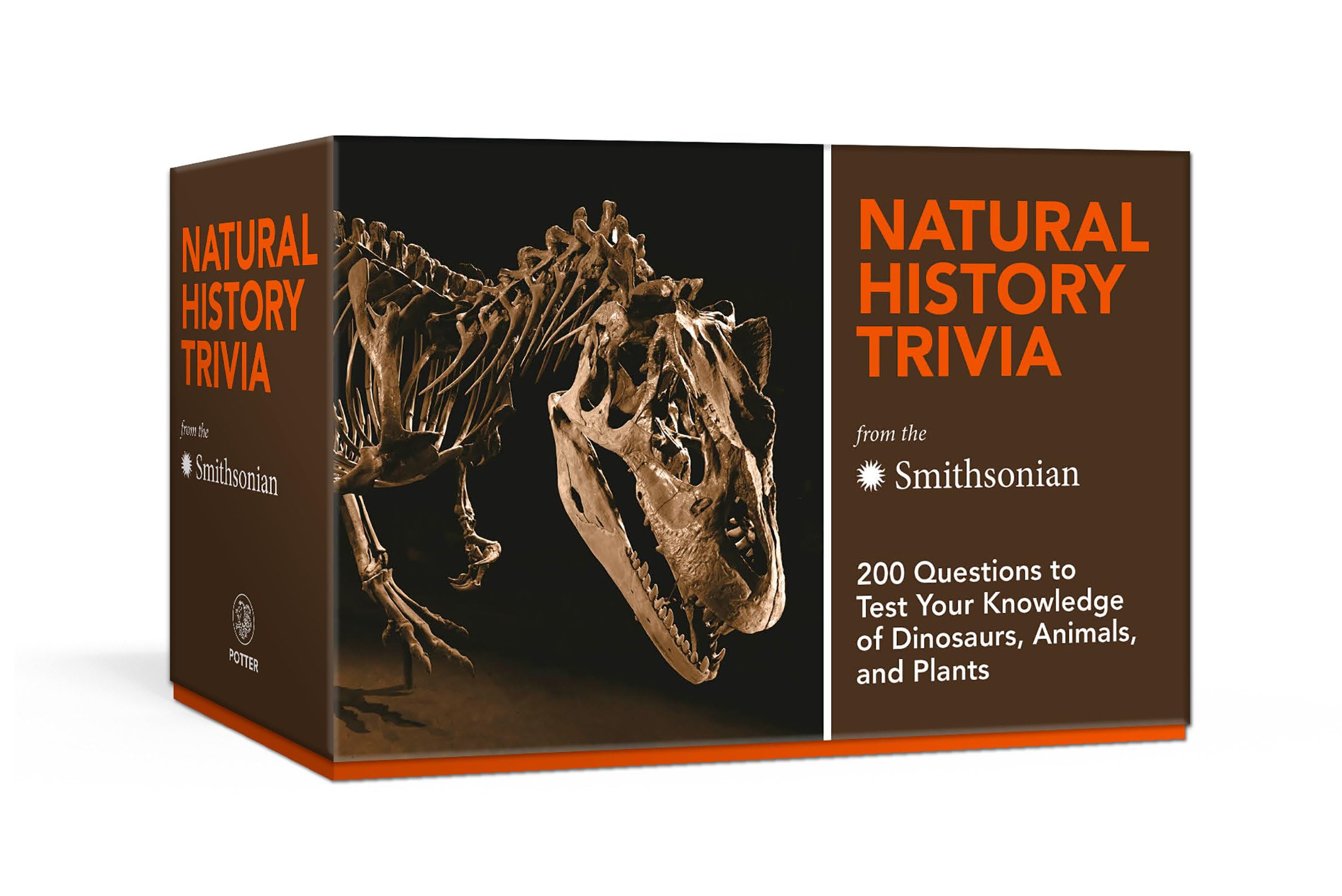 Natural History Trivia from the Smithsonian Trivia Cards: 200 Questions to Test Your Knowledge of Dinosaurs, Animals and Plants